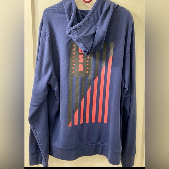 MEN’S USA SWEATSHIRT HOODIE - Picture 1 of 5